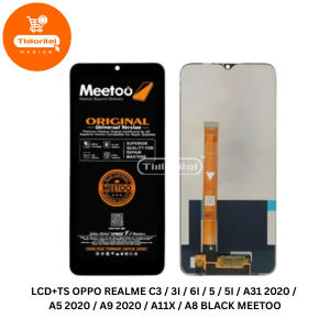 LCD TOUCHSCREEN REALME C3 / 3i / 6i / 5i / Z OPPO A31 2020 / A5 2020 / A31 2020 BLACK