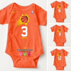 Baby Monthly Onesies - Basketball Jersey - PHX.SUNS