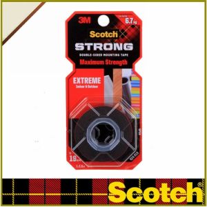 3M Scotch Extreme Double-Sided Mounting Tape 414-S19 19mmx1.5m- 4010