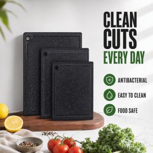 Cutting Board Antibacterial Odor Resistant Anti Mold Easy Clean Kitchen Chopping Board For Meat Fruit Vegetable
