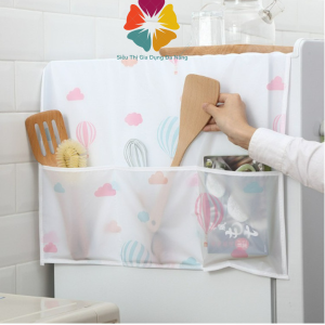 Miếng phủ tủ lạnh tránh bụi bẩn tấm che tủ lạnh máy giặt tiện lợi