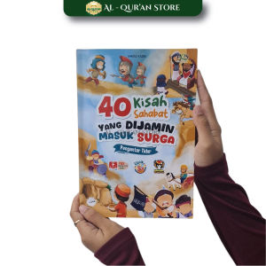 Buku Cerita Buku 40 Kisah Sahabat Yang Dijamin Masuk Surga Buku Anak Best Seller PQS Sumber Ilmu