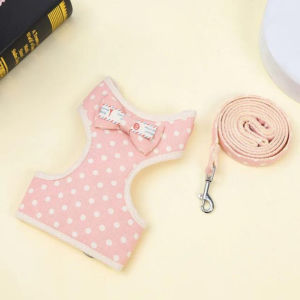 No Pull Pet Harness and Leash Set for Puppy Cats Rabbit Comfortable Easy to Control Breathable