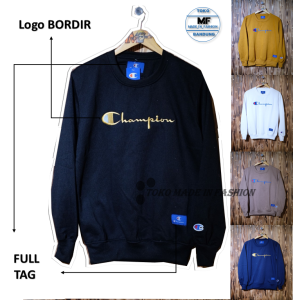 Sweater Premium Champion & Motif Bordir: Pilihan Fashion Terbaik untuk Pria & Wanita