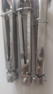 Capitan Gorengan Tahan Panas Stainless /Jepitan Makanan/Capitan Stainless Tebal Anti Karat 1 PCS