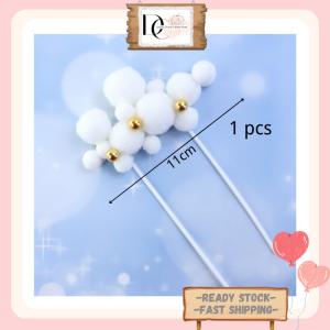 Hiasan Kek Unicorn – Topper Kek Figurine Unicorn & Awan / Unicorn Cloud Cake Decoration / 独角兽蛋糕装饰