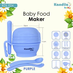 KANDILA BABY FOOD MAKER / KDL 024 / SET MANGKOK ANAK BAYI / 1SET LENGKAP MAGKOK MAKAN ANAK BAYI