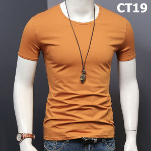 ( ❤️FREESHIP❤️ * )  Áo thun nam tay ngắn cổ tròn vải cotton mềm mịn Nhiều màu đủ size
