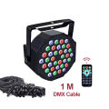 Vimite 18W/36W LED RGB Stage Light 7 color belt Remote control adjustment Digital display Discos saloon KTV Ambient Lamp. 