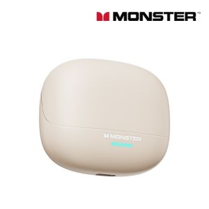 Monster MQT52 Wireless Bluetooth Earphone Wireless Headphone Super Battery Life AI Noise Reduction HIFI Sound Quality Headsets Panoramic Acoustics