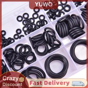 YUWO 200Pcs Set O Ring kit hydrolock Rubber O-Rings Washer Gasket Sealing Assortment