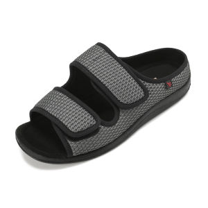 Lesvago Men or Womens Diabetic Sandals Adjustable Width Arthritis and Edema Shoes Size 35-49