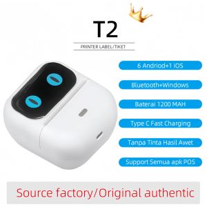 MINI PRINTER KASIR 58mm Printer  THERMAL Android/ios/Windows Bluetooth +USB free gift 1rol kertas