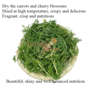 Dried Carrot Tassels/pasture Hay Net Weight 500 Grams烘干胡萝卜缨兔子龙猫猪牧草开胃消化樱子牧草干草
