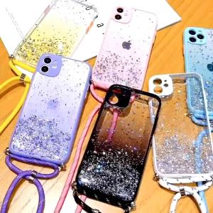 0500 VVV case slingcase gliter Realme C1 C2 A1k 5 5i 5s C3 5pro 6 C11 C20 C12 C25 C25S C15 7i C17 C21 Narzo 10 20A 30A 50A 50i casing tali selempang Aero protect pelindung kamera ungu lilac peach tosca