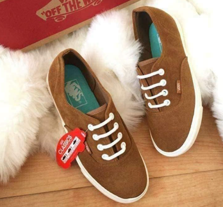 Vans trainers womens clearance Brown