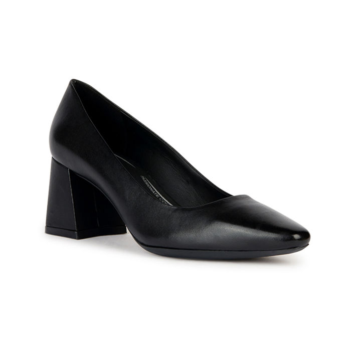 Geox Women's D Bibbiana Pumps - Breathable Leather Stiletto Heels - View #5