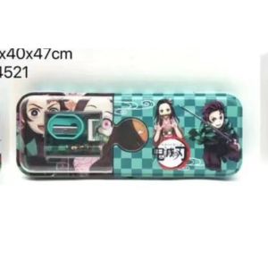 ชุดกล่องดินสอเหล็ก ลายการ์ตูน 2 ชั้น คุโรมิ ขนาด 21.5 x 8 x 3 เซนติเมตร 240