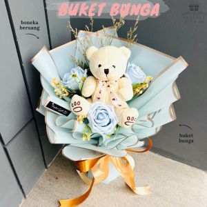 Buket Bunga Boneka Kado Ultah KAdo Valentine Kado Anniversary