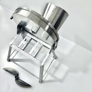 Khung Máy Cửa Đứng INOX " KHÔNG MOTOR " Thái Chuối Băm Rau Bèo Cỏ Voi Mịn lắp 1.1  15  2  3kW. TẶNG Dao Trục 24mm