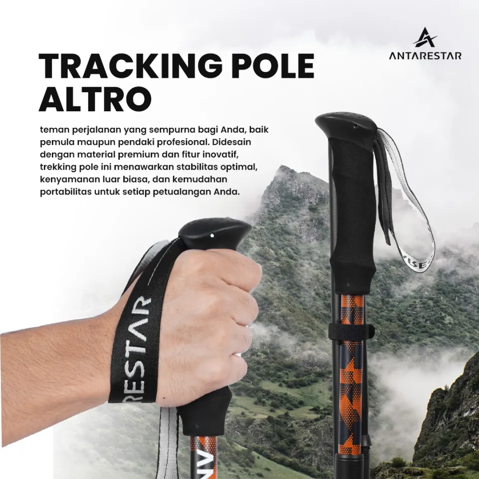 ANTARESTAR Official Trekking Pole Altro Tongkat Mendaki Outdoor