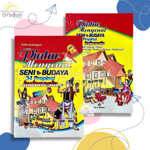Buku Pintar Mengenal Seni dan Budaya Indonesia Full Color untuk SD SMP SMA
