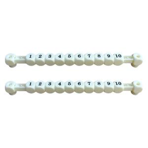 2Pcs Plastic Football Scoring Counters 10 Numbers Scoring Score Counter Indicator Table Football Scoreboard Accessory