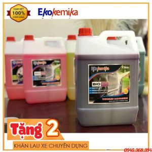 Dung dịch rửa xe  Nước rửa xe không chạm sạch đất đỏ cặn bẩn bán lâu ngày nhập khẩu chính hãng ⚡ Ekokemika Bio30 Can 5L - 💝Tặng Kèm combo quà siêu khủng