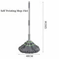 Self Wringing Twist Mop 360 Spin Microfiber Mop Household Floor Cleaning Easy to Use and Store. 