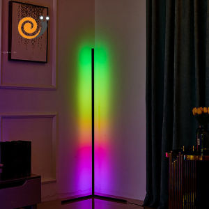 Snail RGB LED Floor lamp Indoor Home Decoration Modern Corner Floor Lamp Living Rome Art Decor Atmospheric Standing Stand Lighting