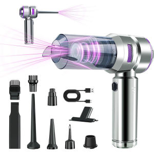 Máy Hút Bụi Không Dây TIME HOUSE 36000Pa Động Cơ Không Chổi Than Hút Thổi 2 Trong 1 Bảo Hành 2 Năm