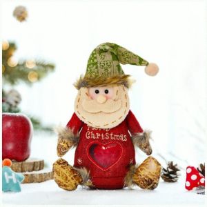 Old Man Snowman Christmas Candy Box Bag Stereo Candy Bag Decoration Stereo Candy Box Bag
