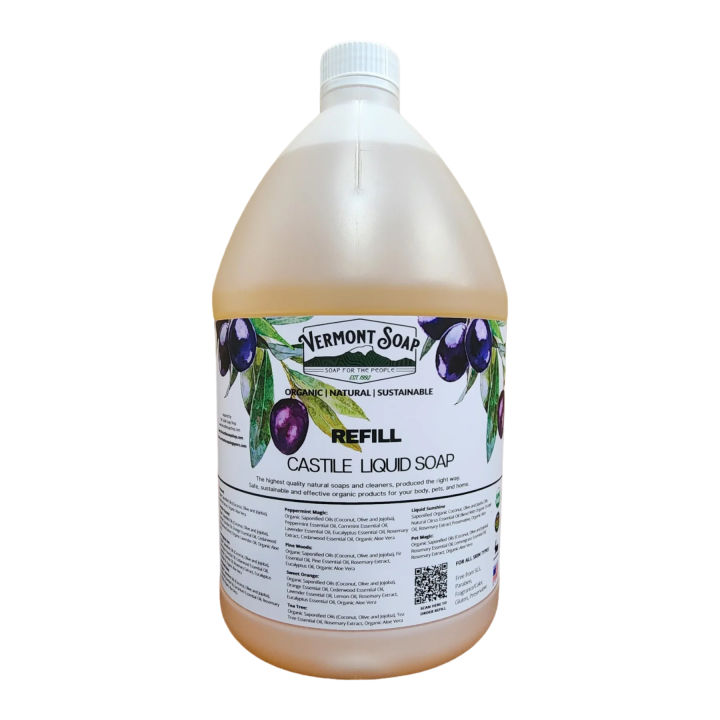 Vermont Soap Liquid Castile Soap gallon Lazada Singapore