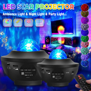 Same Product From Tik Tok! Gifts for Kids 3D Print Star Moon Lamp Colorful Change Atmosphere lamp Galaxy Projector Star Starry Sky LED Night Light Projector Moon Lamp USB Bedroom Lamp