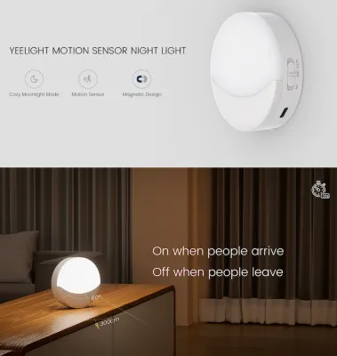[Bản Quốc Tế] Đèn ngủ cảm biến ánh sáng Yeelight YLYD11YL 0.5W chân cắm 2 chấu / YLYYD-0016 pin sạc 800mAh