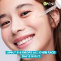 GARNIER Anti-Acne Serum (With 4% Vitamin C + Salicylic + Niacinamide + Aha To Fight Acne And Fade Dark Spots) 30Ml. 