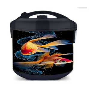 Stiker Kulkas 1 Pintu /Kulkas 2 pintu/Kompor/ Mesin Cuci / Ricecoker Motip Ikan ( COD ) Flay star Store