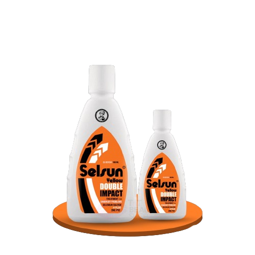 SELSUN YELLOW DOUBLE IMPACT 50ML & 100ML - SHAMPOO KETOMBE