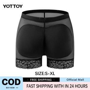 YOTTOY Women Panties Fake Ass Hip Butt Lifter Control Padded Slimming Push Up Buttocks Pads Invisible Briefs