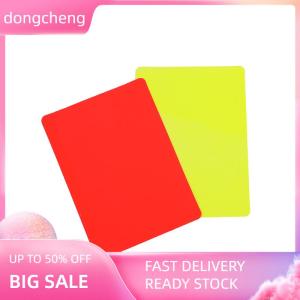 dongcheng ฟุตบอลสีแดงและสีเหลืองการ์ดบันทึกเกมฟุตบอลเครื่องมือผู้ตัดสินสำหรับการแข่งขันฟุตบอล