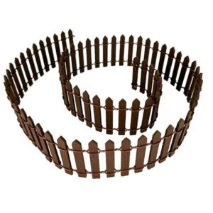 90cm Extended Wooden Fence for Succulents Miniature Landscape Decoration