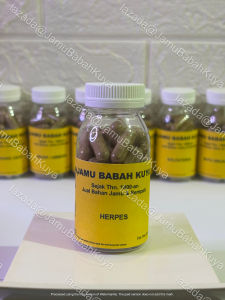 Obat Herbal untuk Mengatasi Herpes 100% Herbal Alami Original - Jamu Babah Kuya (KAPSUL)