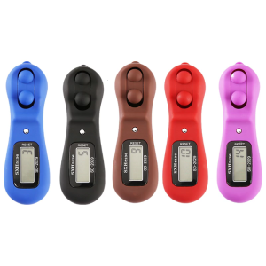Electronic Digital Tally Finger Counter Prayer Relaxation Tool Counters With Manual Reset Function for Islamic Believers