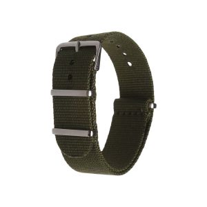 WLVYH 18 20 22 mm Durable Adjustable Women Man Nylon Weaving Bracelet Loop Watchband Watch Strap Replacement
