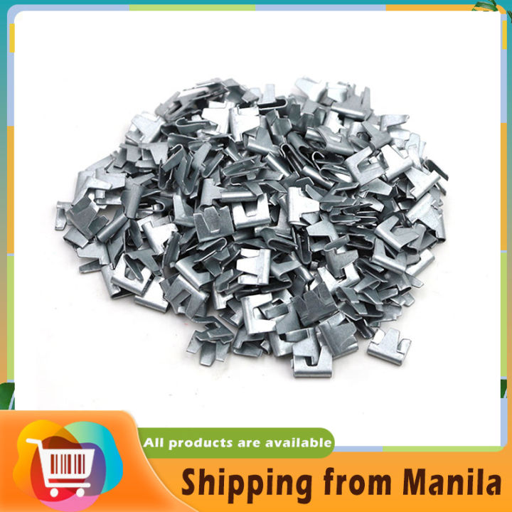 thumbnail image 2 of Wire Cage Clips Reptile Chicken Iron Mesh Fixed Buckle Fence Clamps Cat Cages Bird Pet Card 50 Pcs 2 of 14
