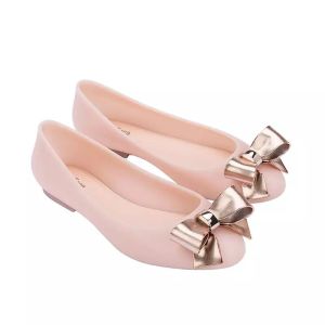 Melissa Ori1:1 with Gold Bownot anti slip & flat ( SIZE 35/36 - 39 )