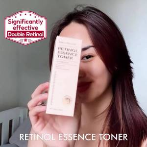 VIBRANT GLAMOUR Double Retinol Face Toner Anti-aging Whitening Fades Fine Lines Anti Wrinkle Facial Essence Toner Smooth Firming Moisturizing Skin Care 100ml