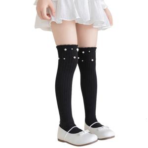 Mềm Mại Và Thoáng Khí Vớ Dài đến đầu gối Cho Cô Gái Ngọc Trai trên đầu gối tất dài Phong Cách Vớ Cho bất cứ dịp nào