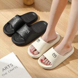 Home Slippers Cloud Women Ladies Shoes Platform Summer Slides Home Indoor Outdoor Non Slip Flip Flops Sandals Men Male House