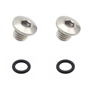 2pcs corrosions kháng phanh xi lanh vít riêng biệt dầu xi lanh Nắp bu lông cho hành khách xe đạp